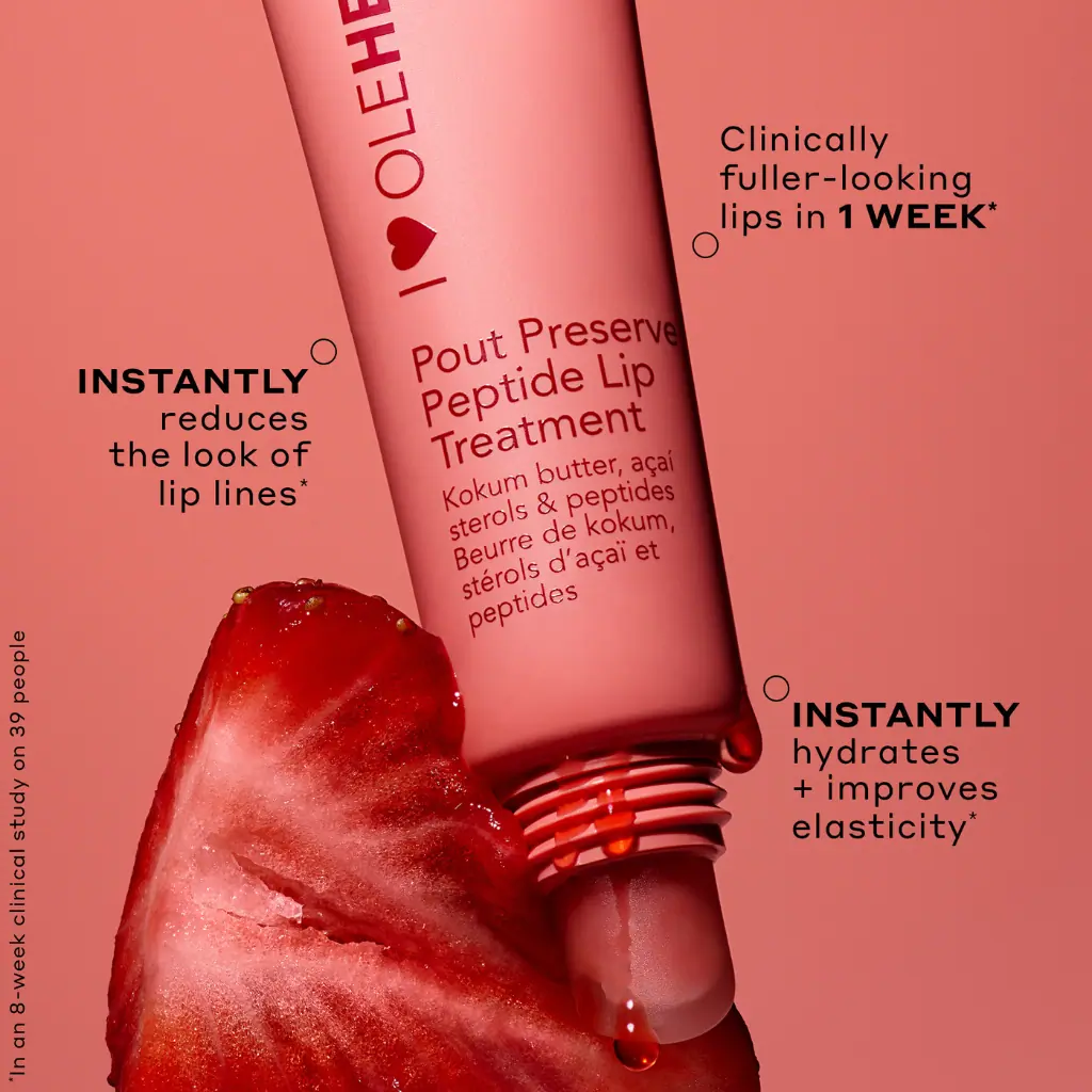 Ole Henriksen Pout Preserve Peptide Lip Treatment Strawberry Sorbet