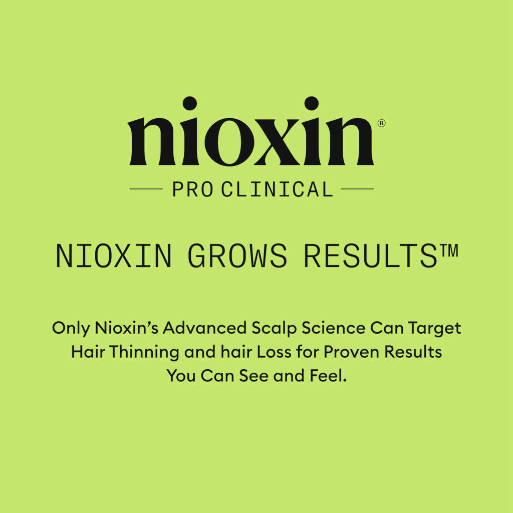 Nioxin System 2 Scalp + Hair Thickening Treatment - Serum for Natural Hair with Progressed Thinning,