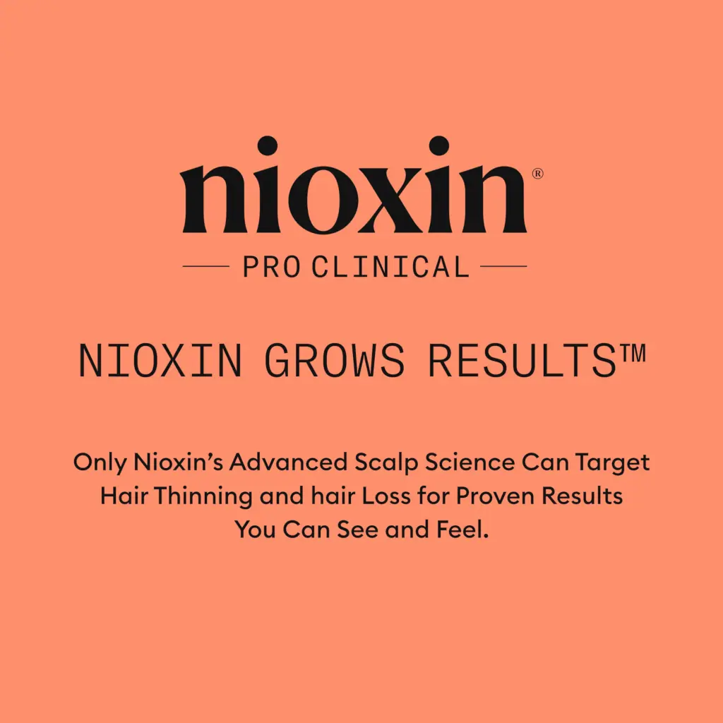 Nioxin System 4 Scalp + Hair Thickening Treatment- Serum for Damaged Hair with Progressed Thinning,