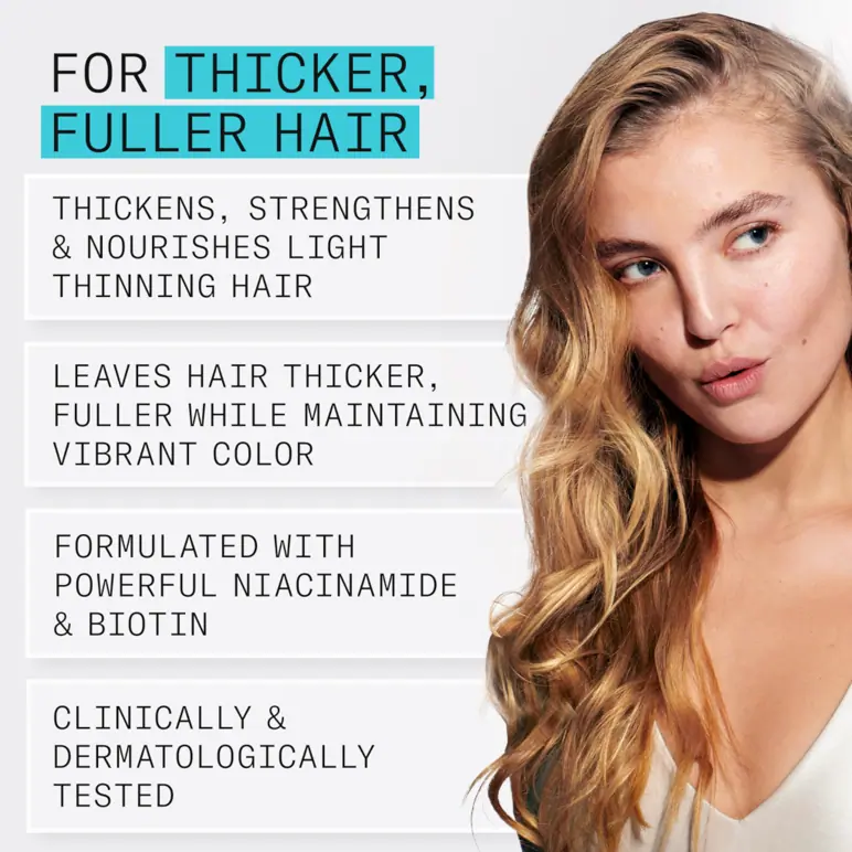 Nioxin System 3 Scalp + Hair Conditioner - Hair Thickening Conditioner for Damaged Hair with Light T