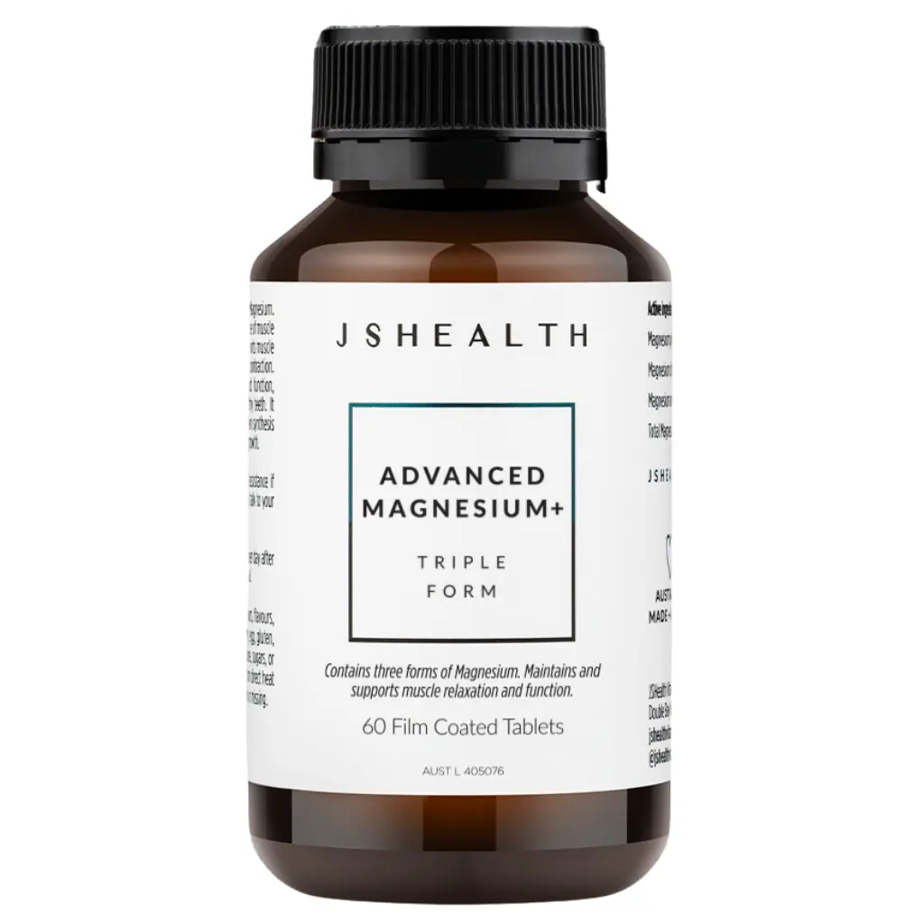 JSHEALTH Advanced Magnesium + 60 Tablets