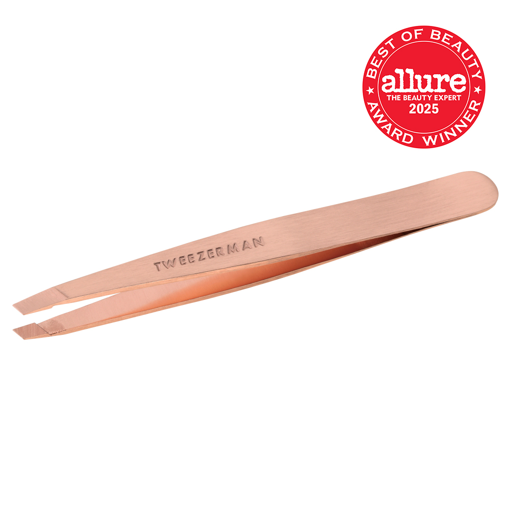 Tweezerman Slant Tweezer - Rose Gold