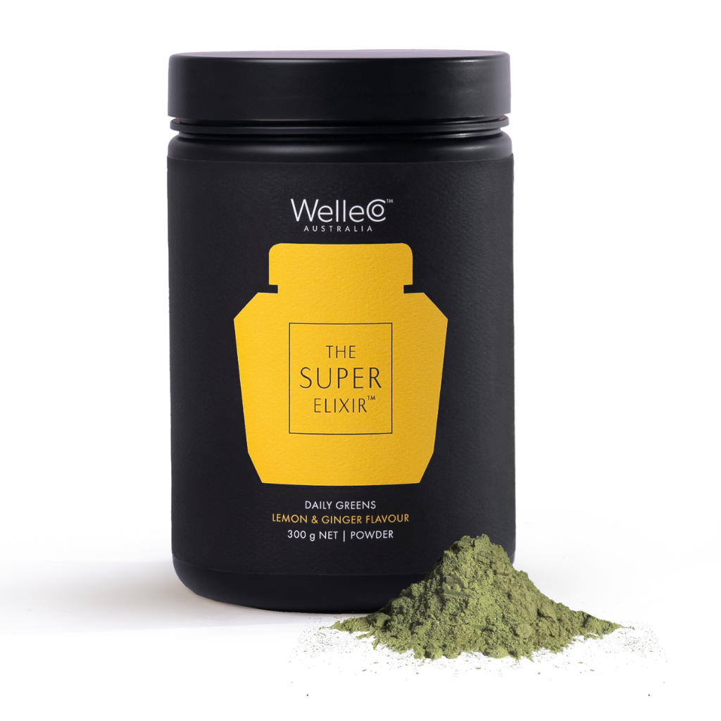 WelleCo Super Elixir Lemon & Ginger Jar - 300g