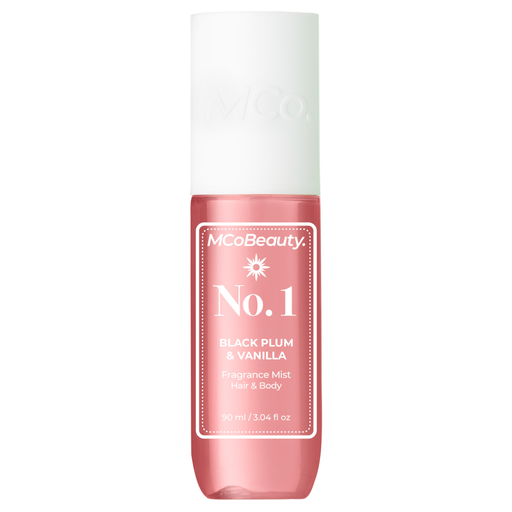 MCoBeauty Fragrance Mist Hair & Body 90mL - No.1 (Black Plum & Vanilla)