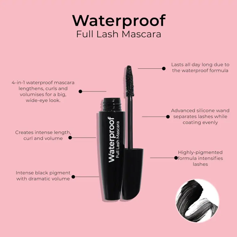 MCoBeauty Waterproof Full Lash Mascara