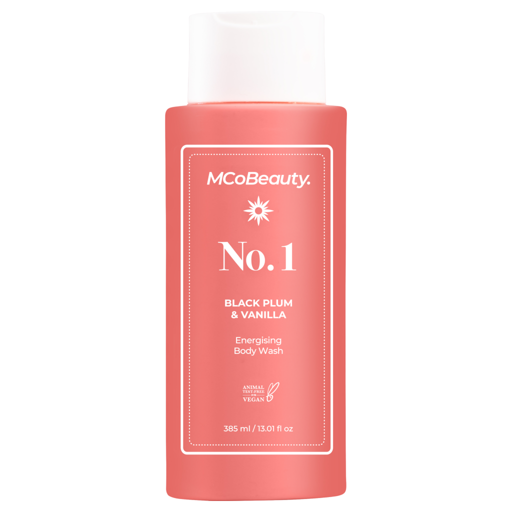 MCoBeauty EVERYDAY | Body Wash Cream-Gel 385mL - No.1 (Black Plum & Vanilla)