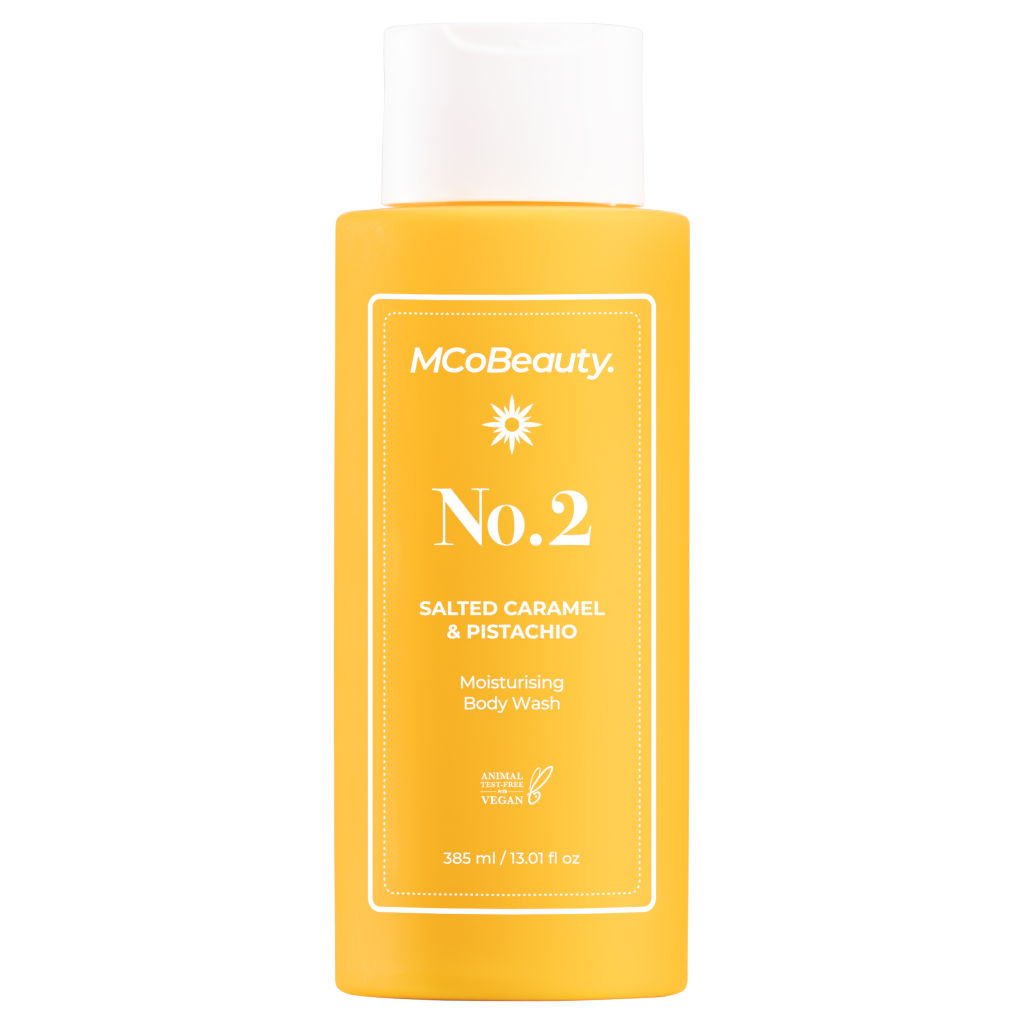 MCoBeauty EVERYDAY Body Wash Cream-Gel 385mL - No.2 (Salted Caramel & Pistachio)
