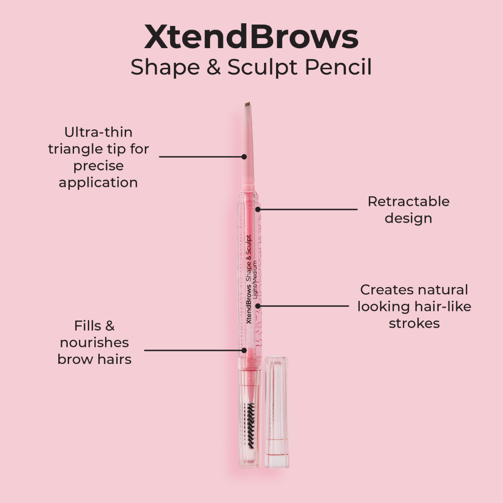 MCoBeauty XtendBrows Shape & Sculpt Pencil