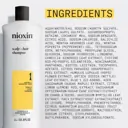 Nioxin System 1 Scalp + Hair Shampoo - Hair Thickening Shampoo For Natural Hair with Light Thinning