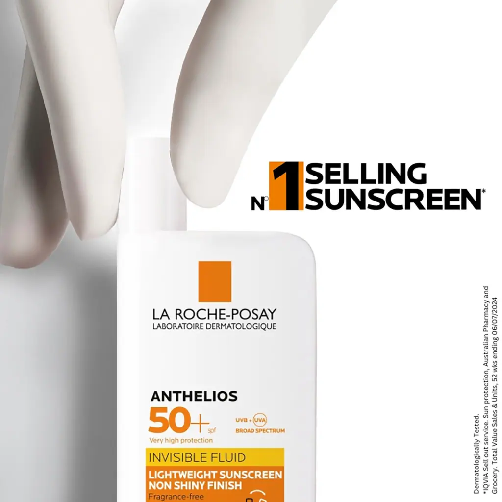 La Roche-Posay Anthelios Invisible Fluid Facial Sunscreen SPF 50+ 50ml
