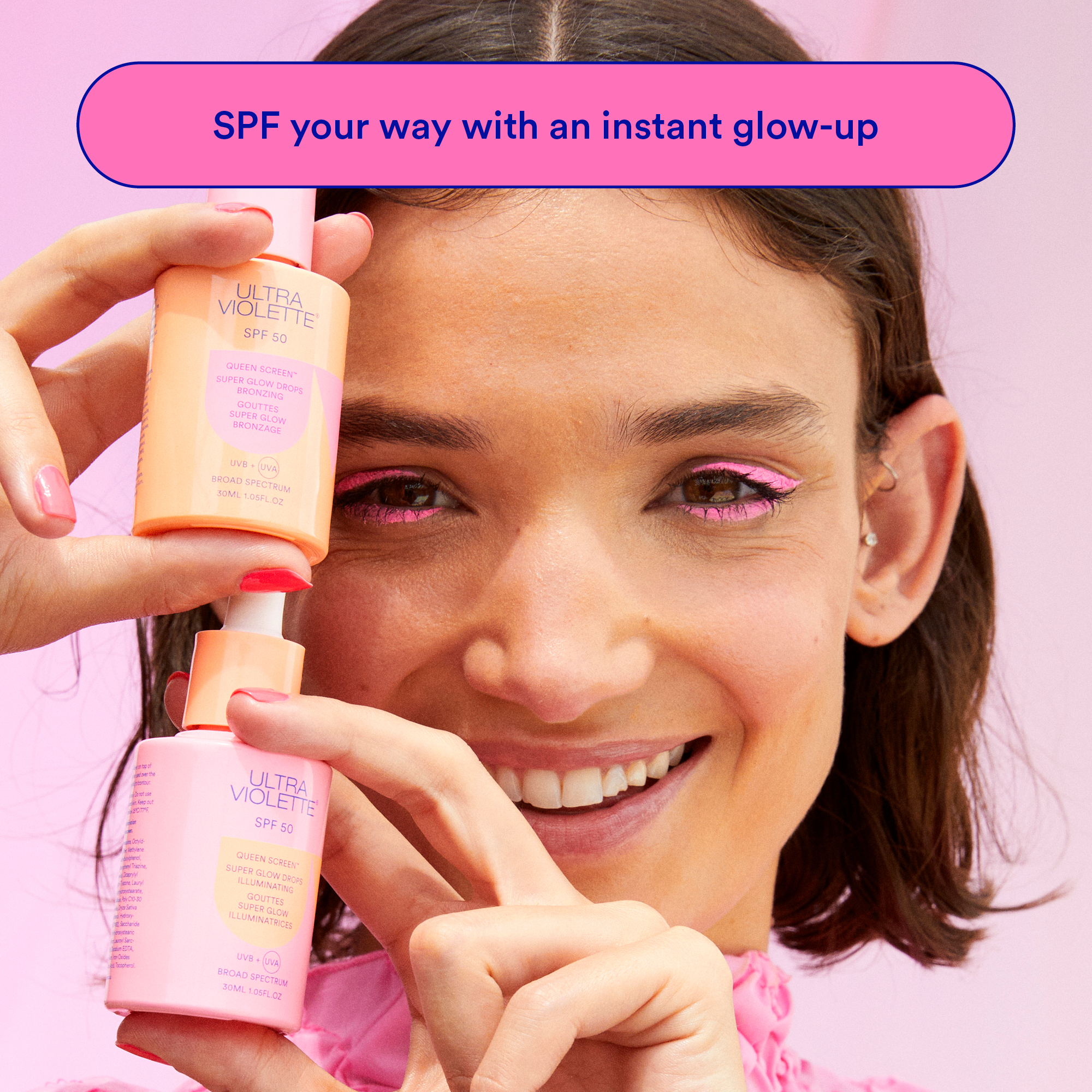 Ultra Violette Queen Screen Super Glow Drops Illuminating