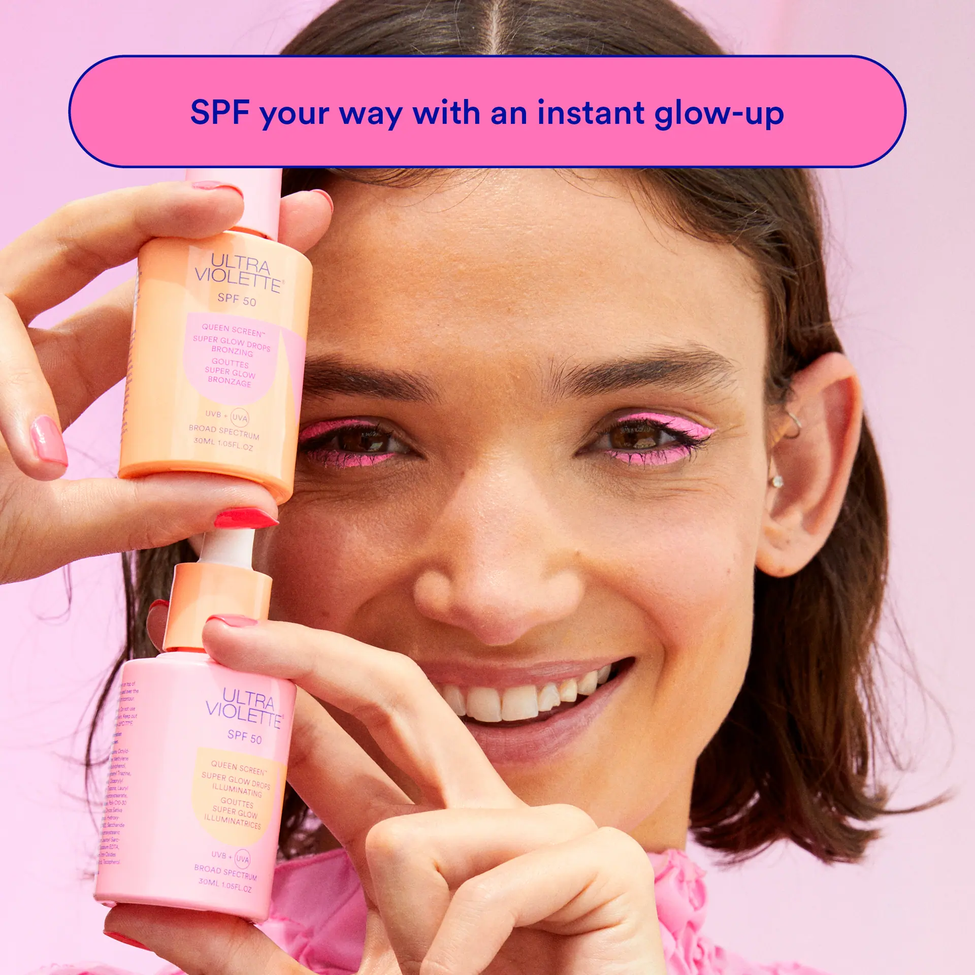 Ultra Violette Queen Screen Super Glow Drops Illuminating