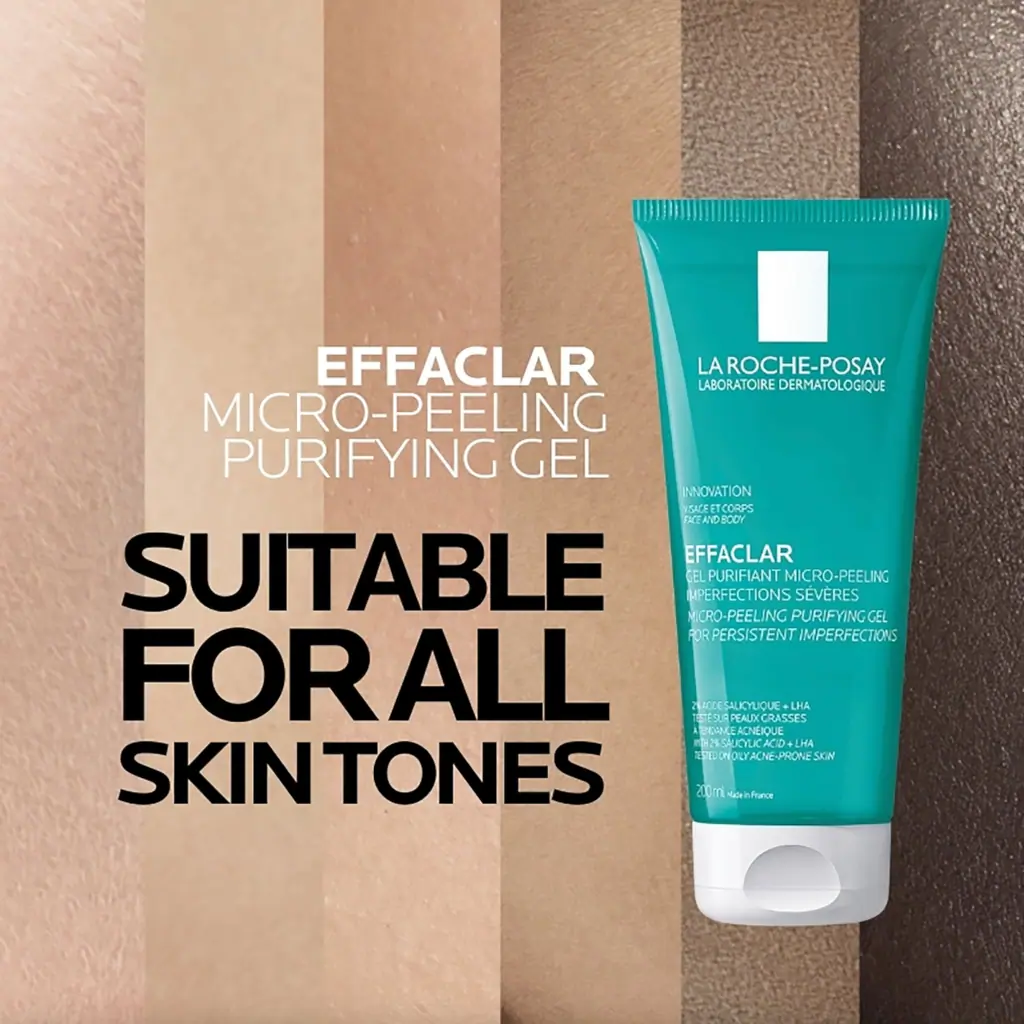 La Roche-Posay Effaclar Micro-Peeling Purifying Gel Cleanser 200ml