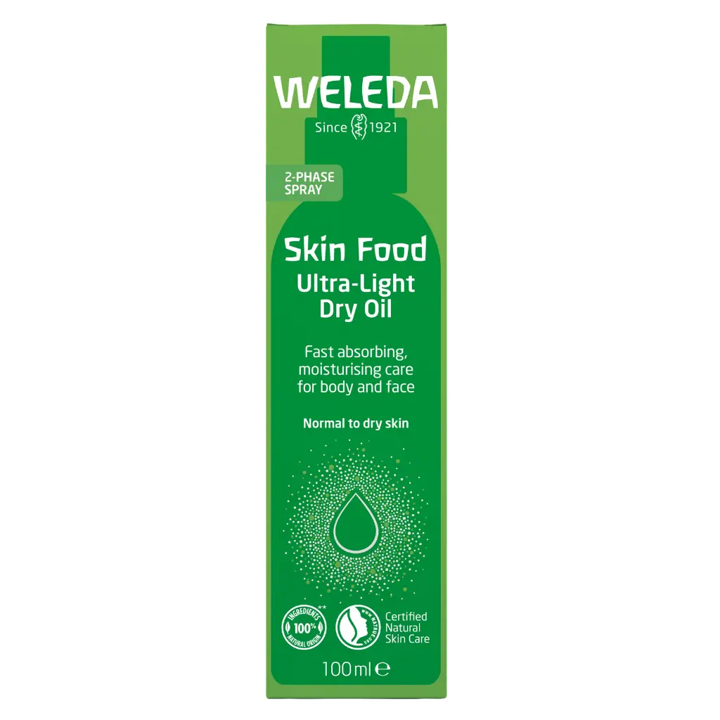 Weleda Skin Food Ultra-Light Dry Oil, 100ml