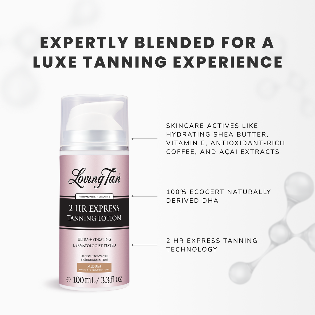 Loving Tan 2 HR Express Tanning Lotion Medium 100ml
