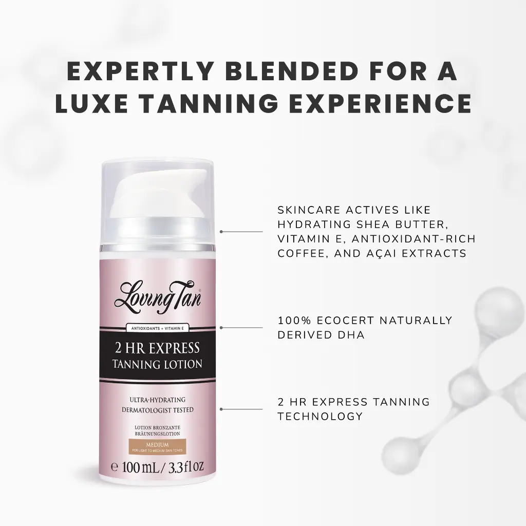 Loving Tan 2 HR Express Tanning Lotion Medium 100ml