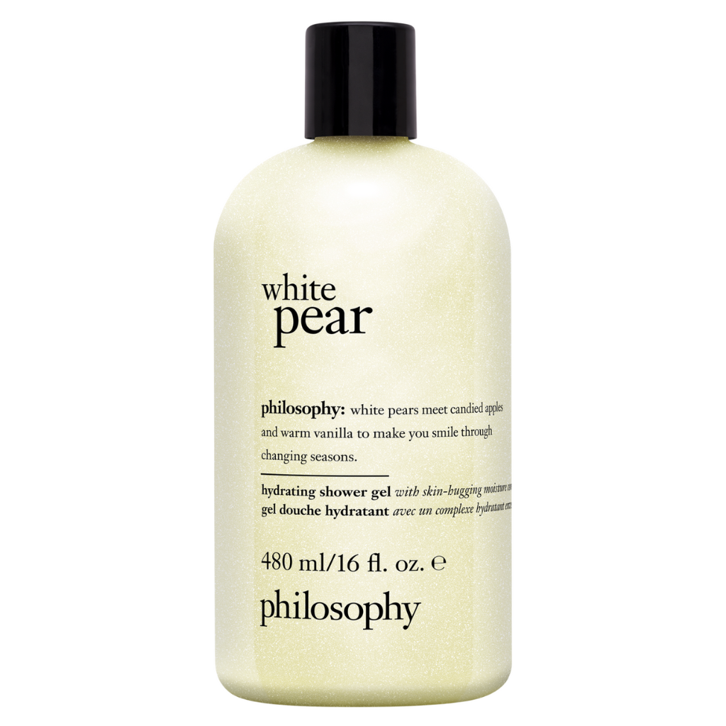 philosophy hydrating shower gel white pear