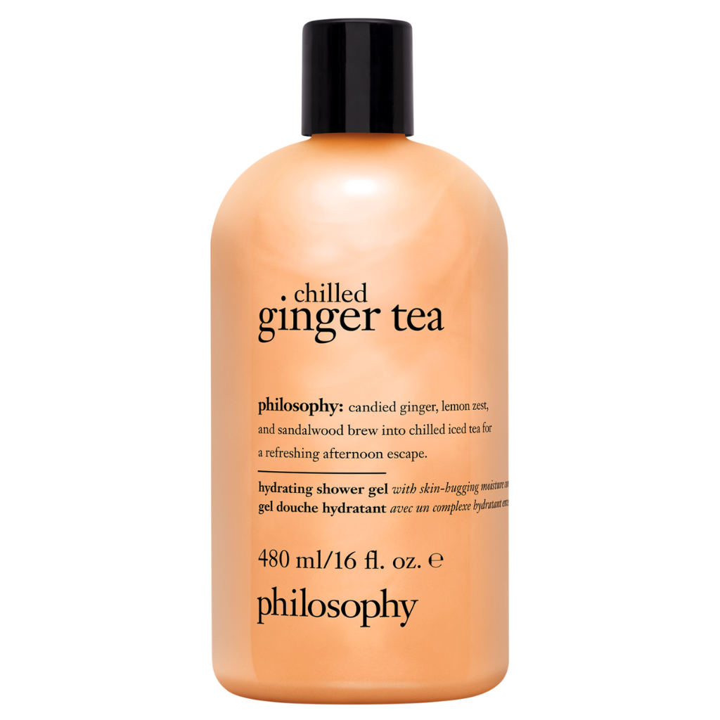 philosophy hydrating shower gel chilled ginger tea