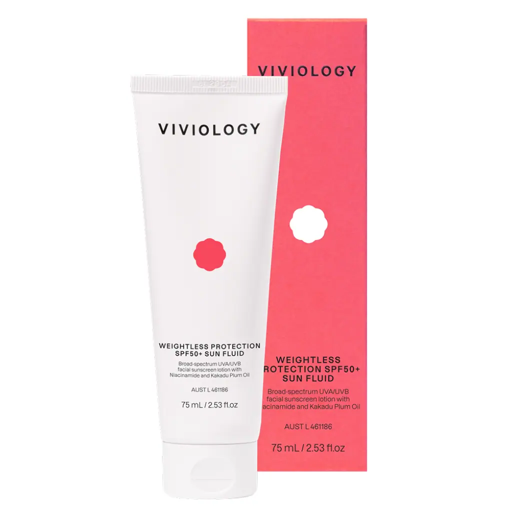 Viviology Weightless Protection SPF50+ Sun Fluid 75mL
