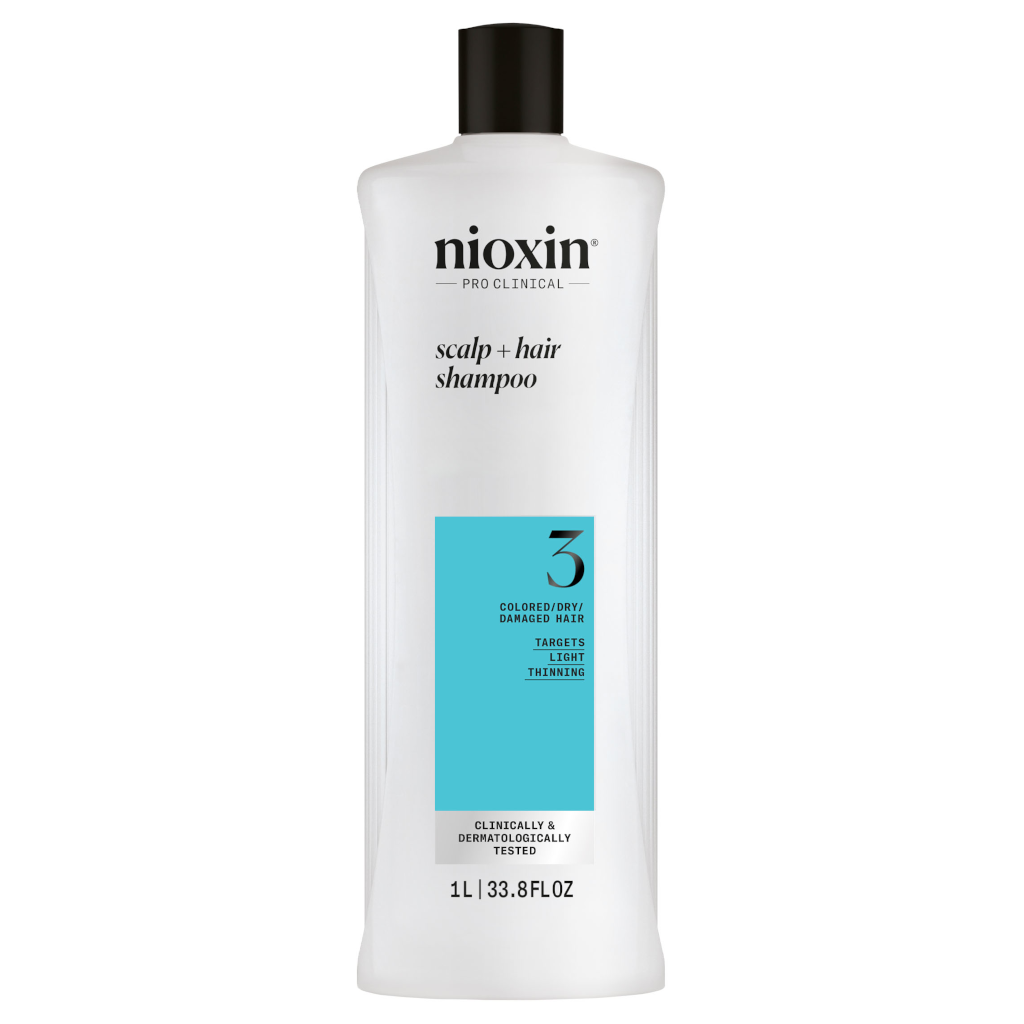 Nioxin Scalp + Hair Thickening System 3 Shampoo + Conditioner 1L Duo