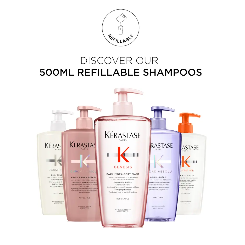 Kérastase Genesis Bain Hydro-Fortifiant Shampoo For Weakened Hair Prone To Breakage 500ml