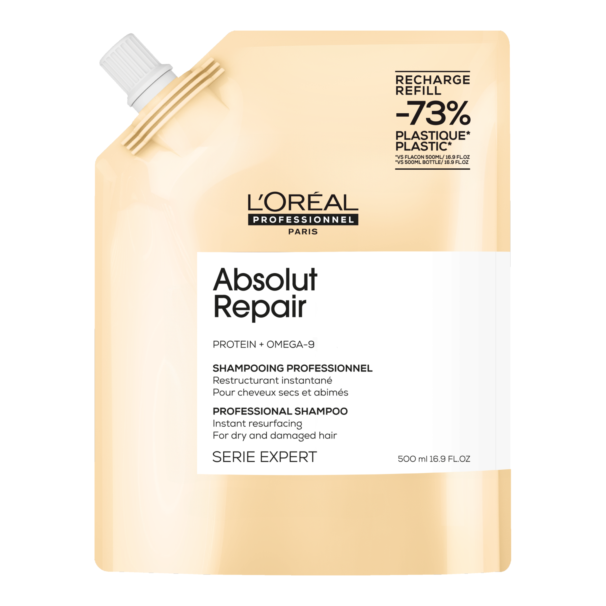 L'Oréal Professionnel Absolut Repair Shampoo 500ml Refill Pouch