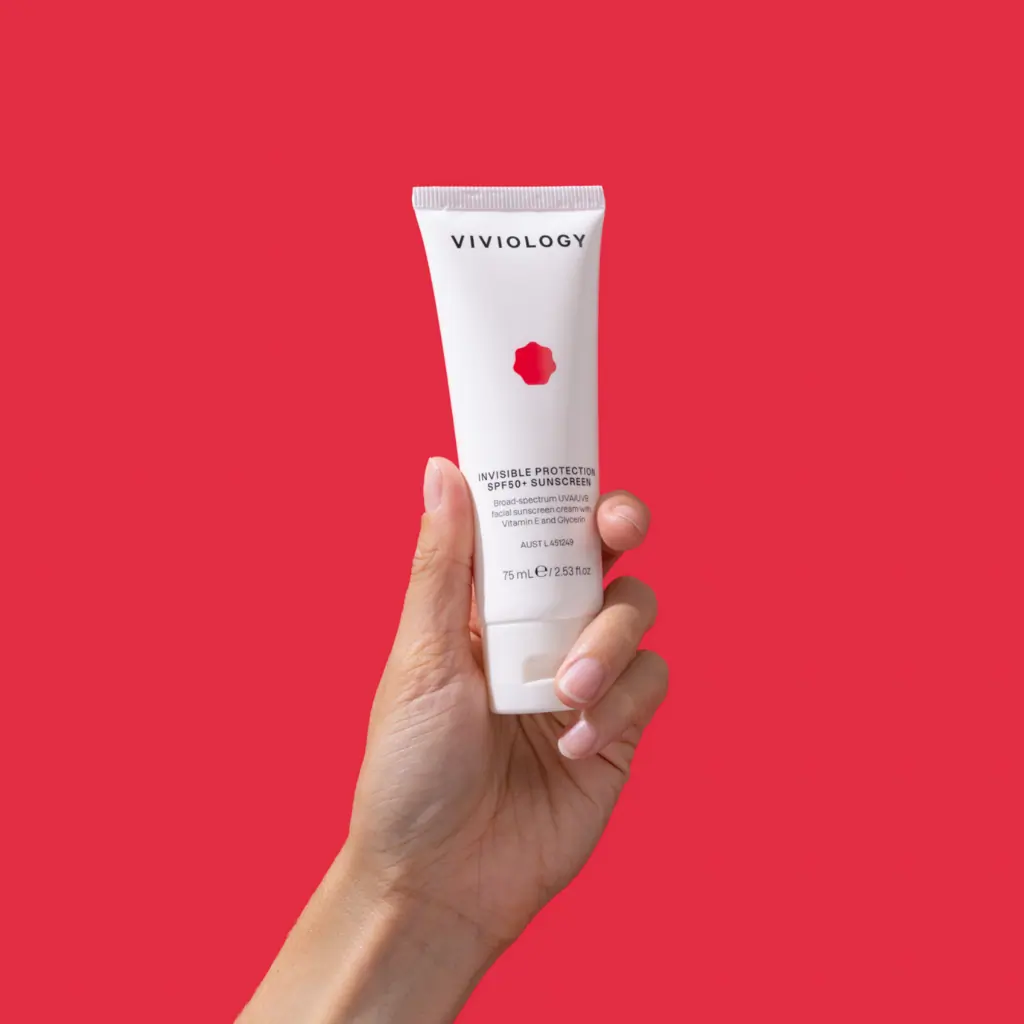 Viviology Invisible Protection SPF50+ Sunscreen 75mL