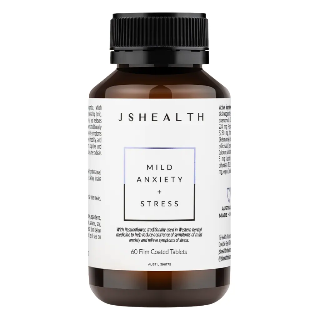 JSHealth Vitamins Mild Anxiety + Stress