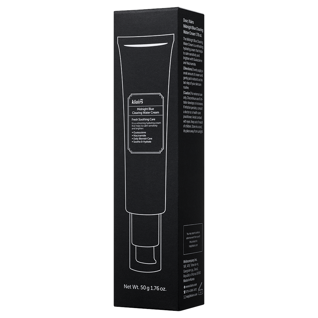 Klairs Midnight Blue Clearing Water Cream 50g