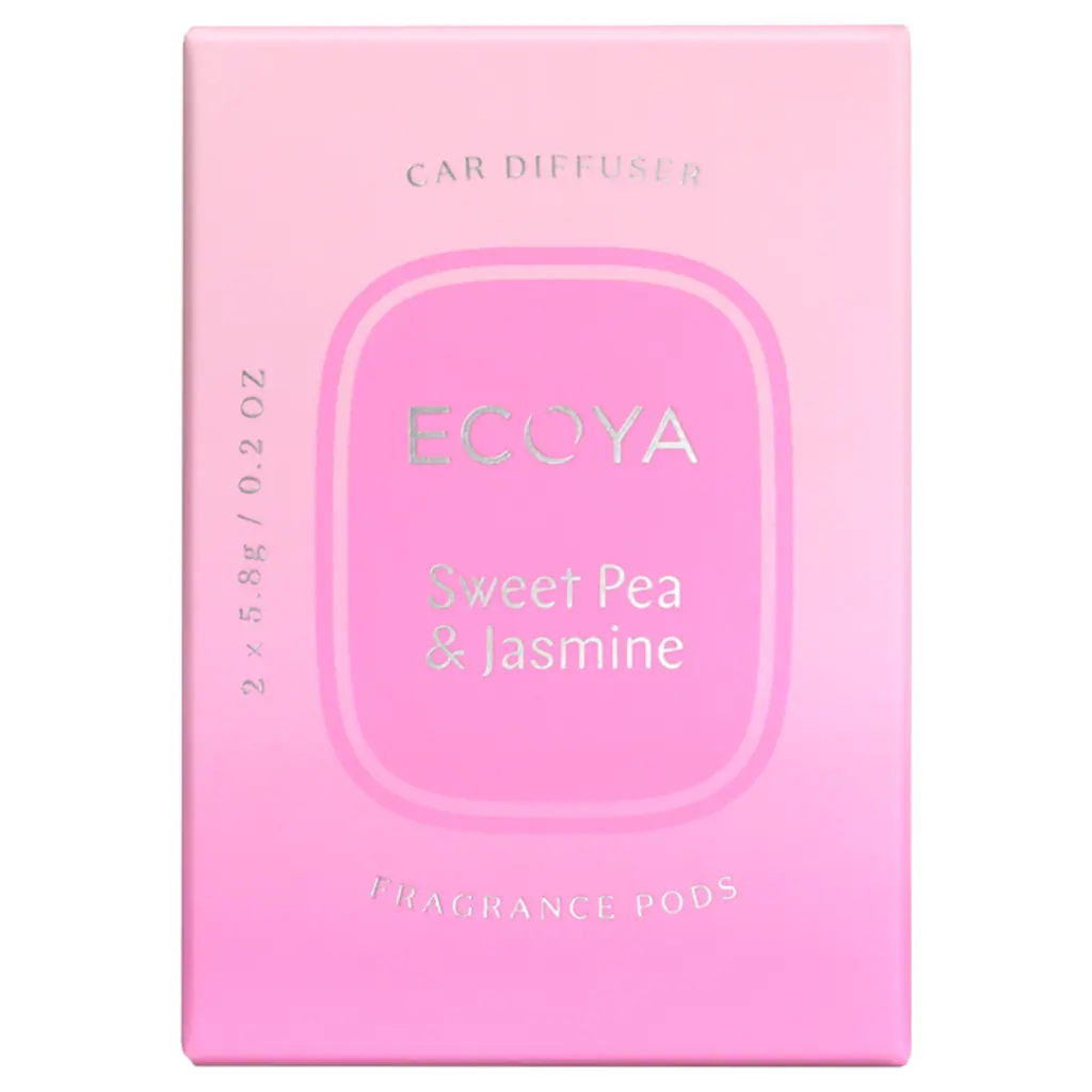 ECOYA Sweet Pea & Jasmine Car Diffuser Refill