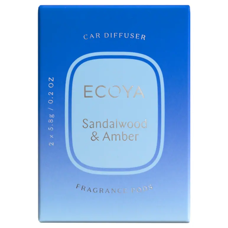 ECOYA Sandalwood & Amber Car Diffuser Refill