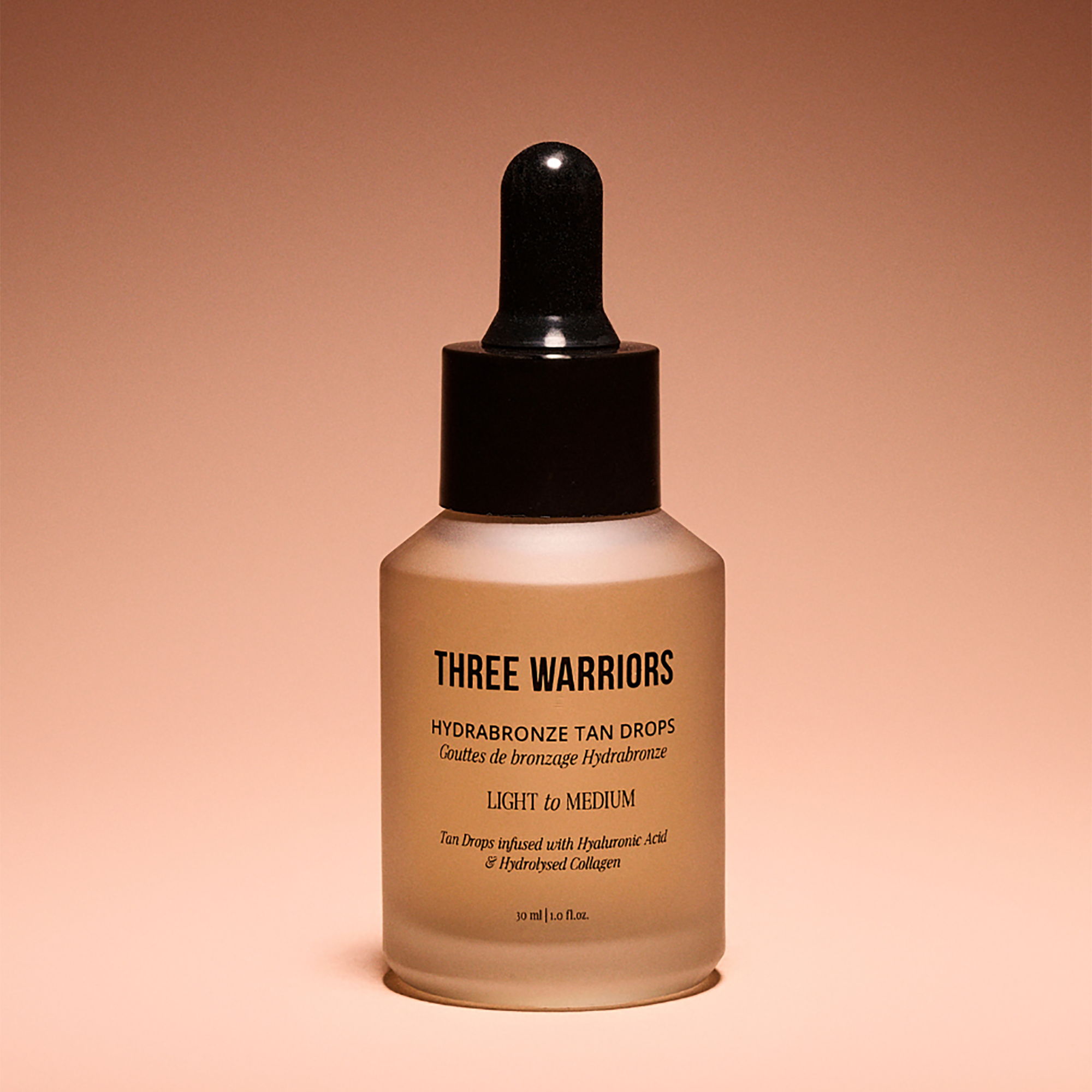 Three Warriors Hydrabronze Tan Drops - Light to Medium