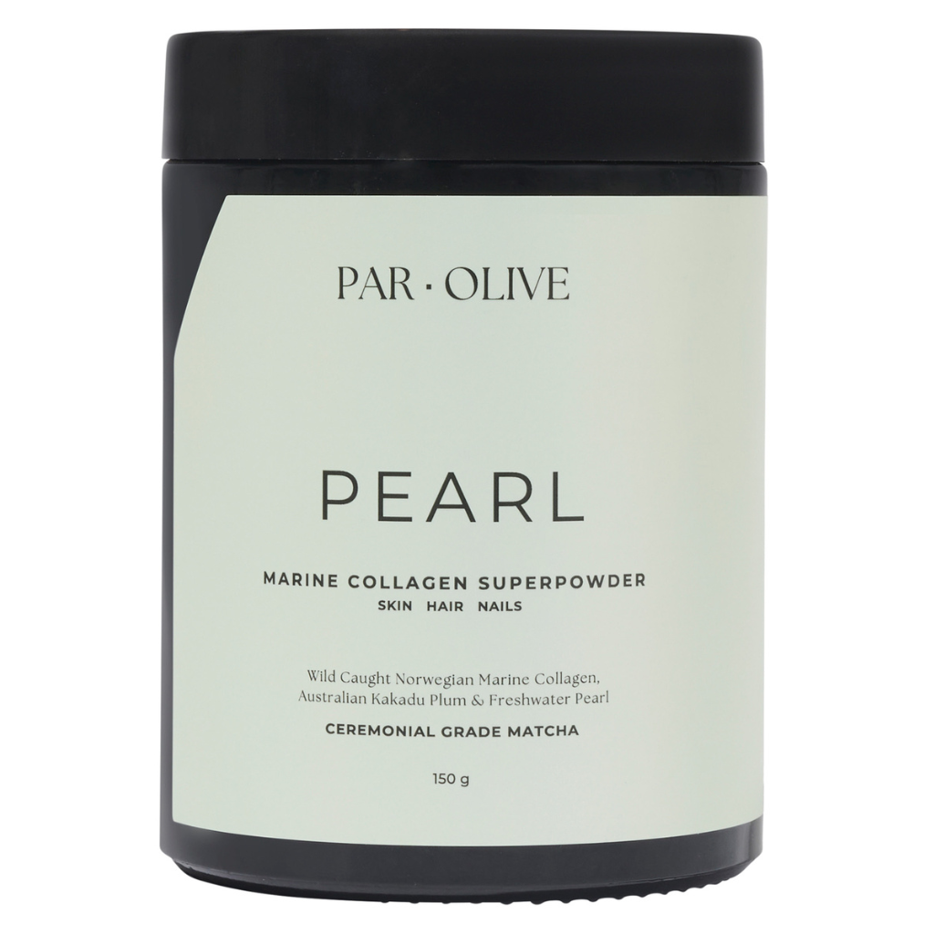 Par Olive PEARL Marine Collagen Jar (Japanese Matcha) 150g
