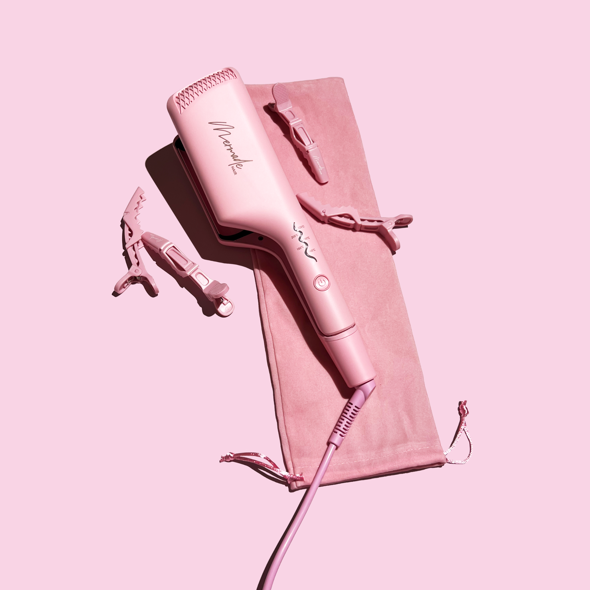 Mermade Hair Double Waver Max Pink