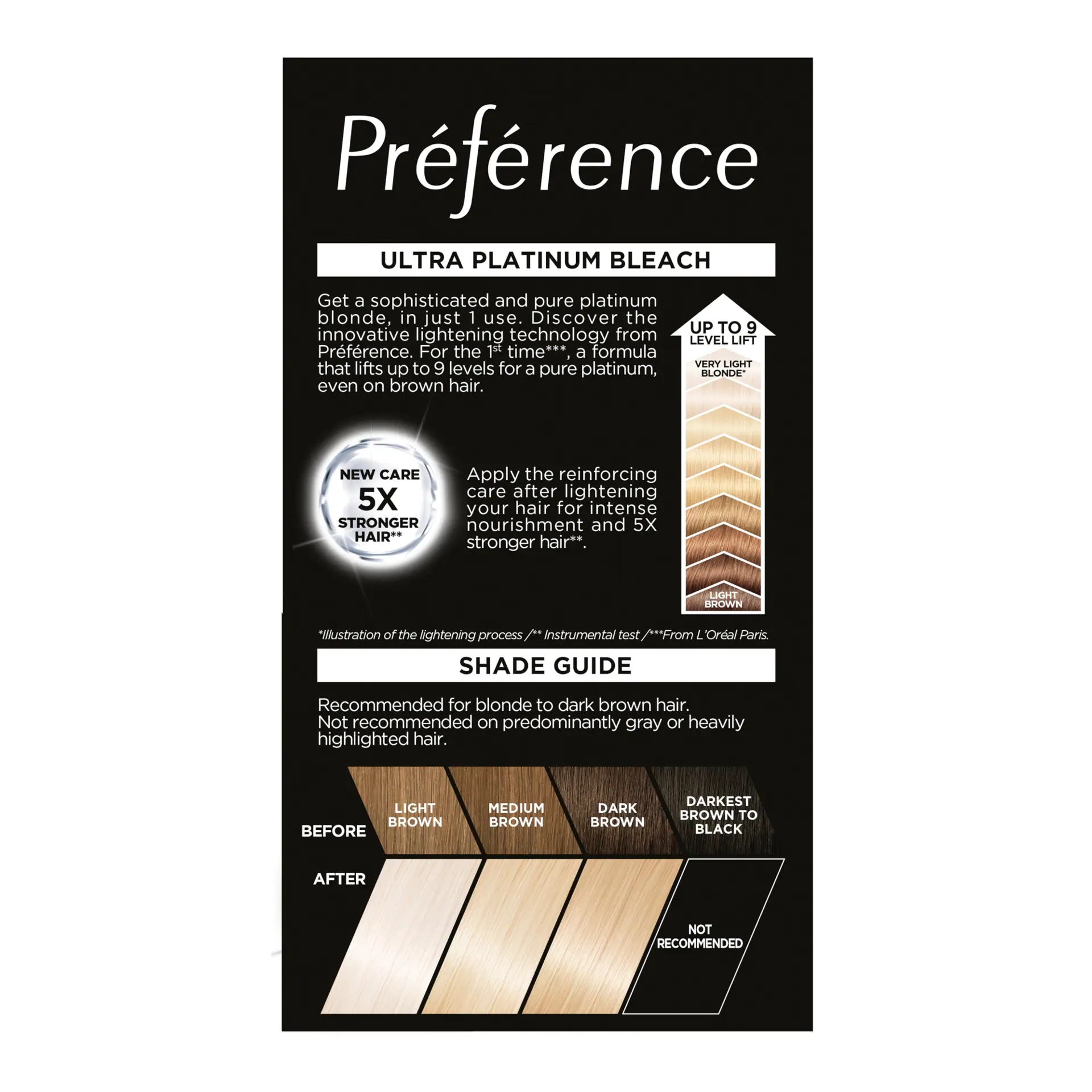 L'Oréal Paris Preference Ultra Platinum 9L
