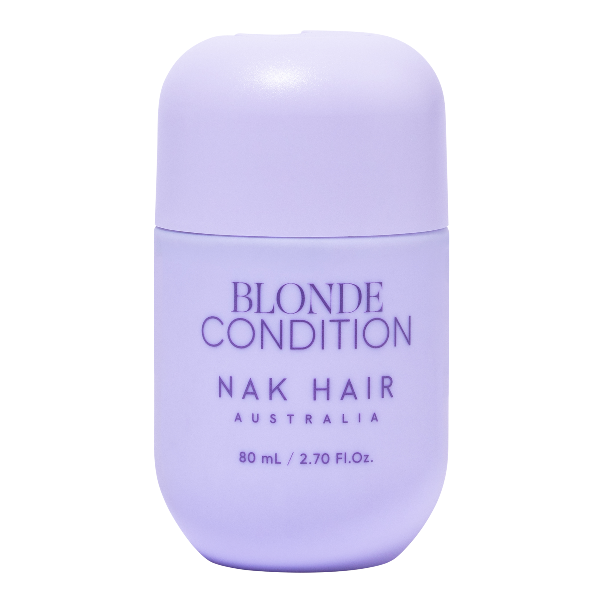 NAK Hair Signature Blonde Conditioner 80ml Travel Size