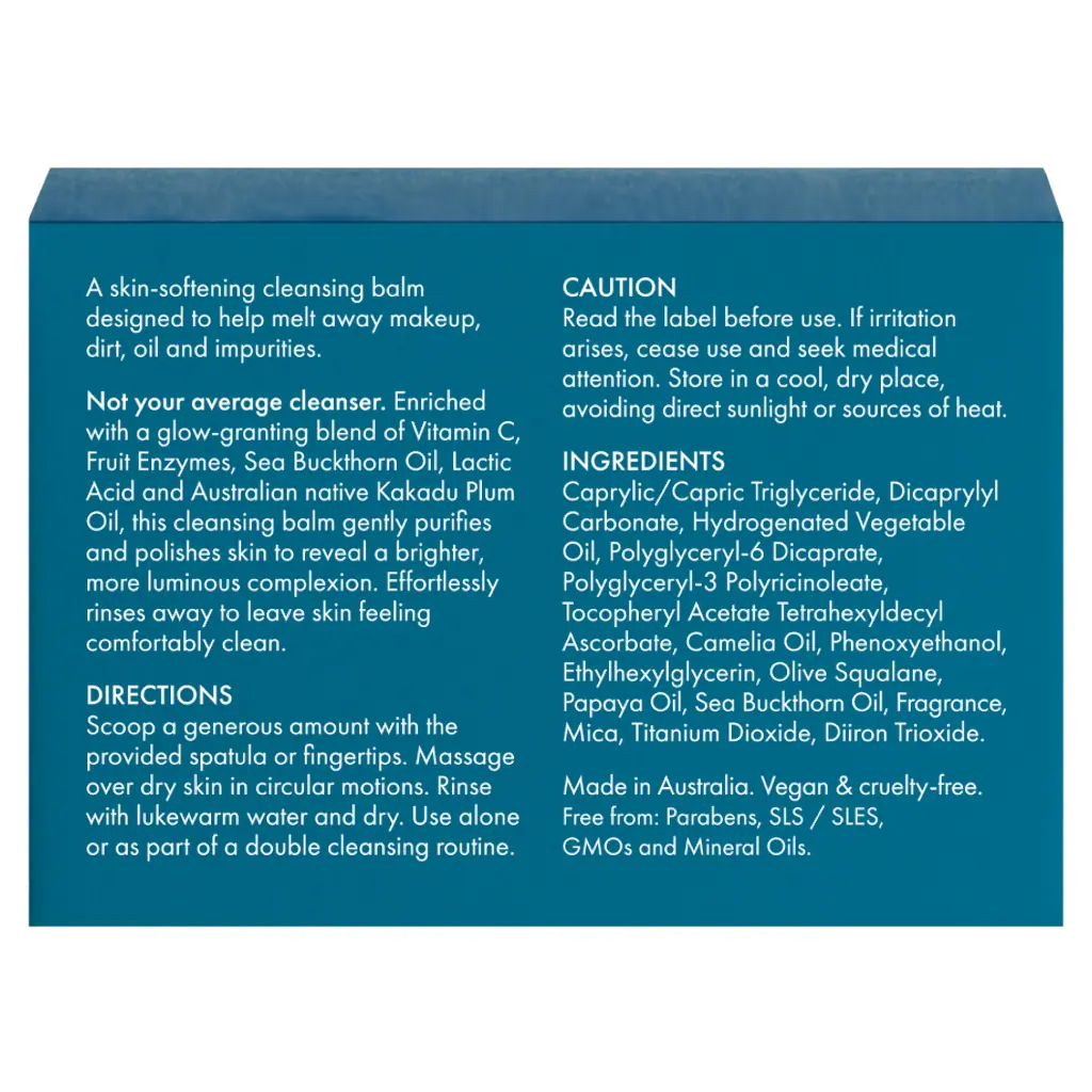 AB LAB by Adore Beauty Dewy-C Enzymatic Cleansing Balm 100ml with Vitamin C and Fruit Enzymes