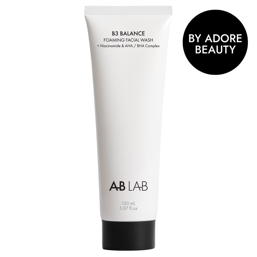 AB LAB by Adore Beauty B3 Balance Foaming Facial Cleanser 150mL with niacinamide and AHA/BHA complex