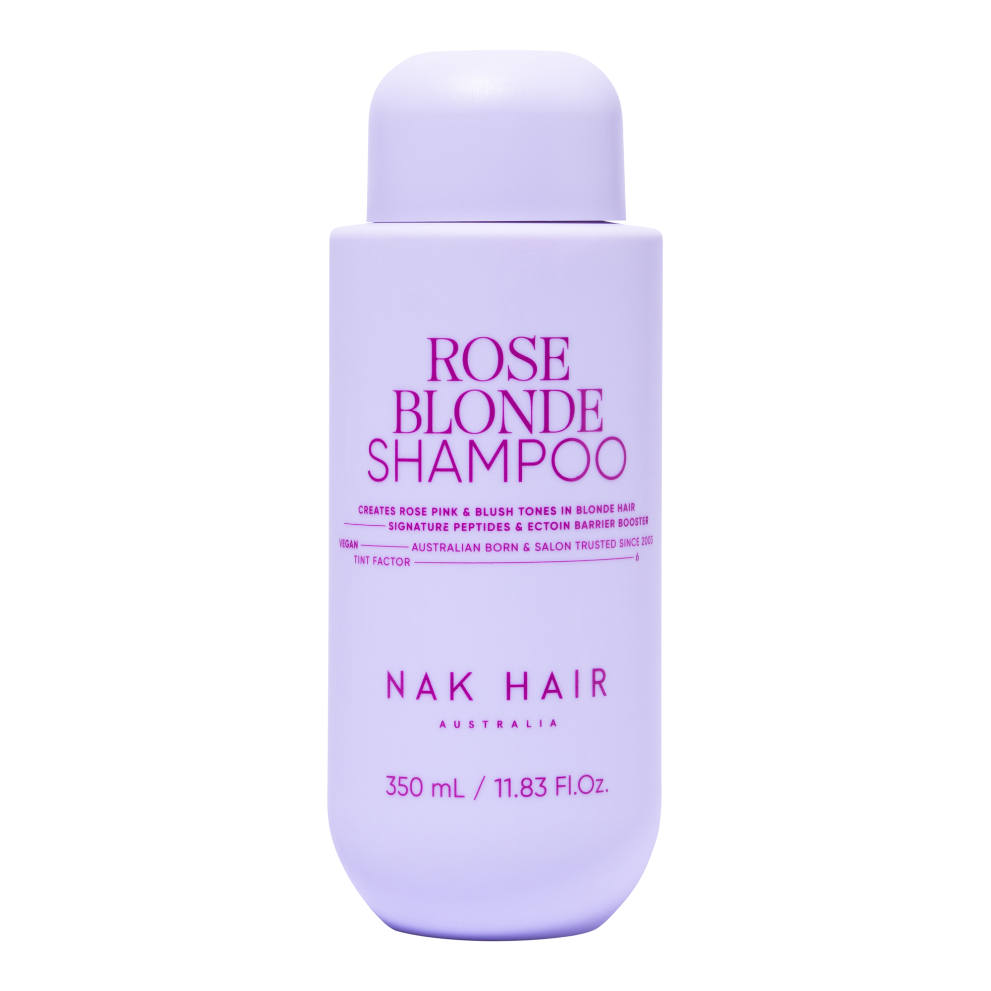 NAK Hair Signature Rose Blonde Shampoo 350ml