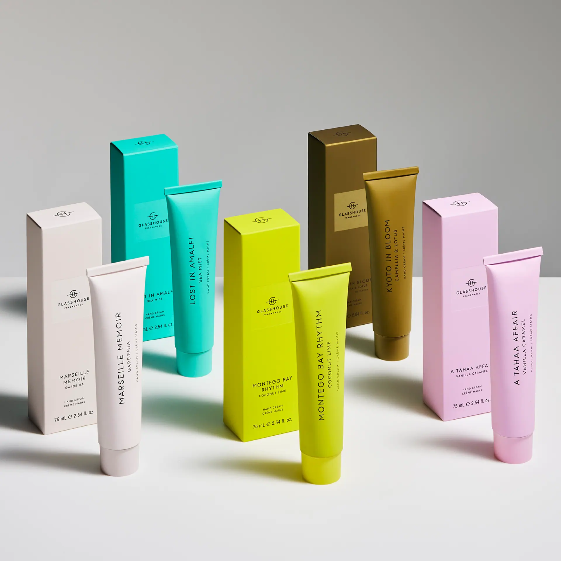 Glasshouse Fragrances 75ml Hand Cream - KYOTO IN BLOOM
