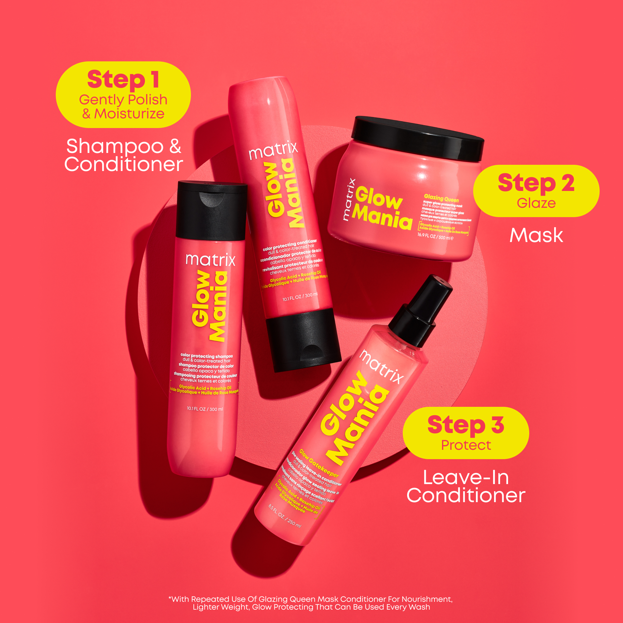 Matrix Glow Mania Glow Sealing Leave-In Conditioner 250ML