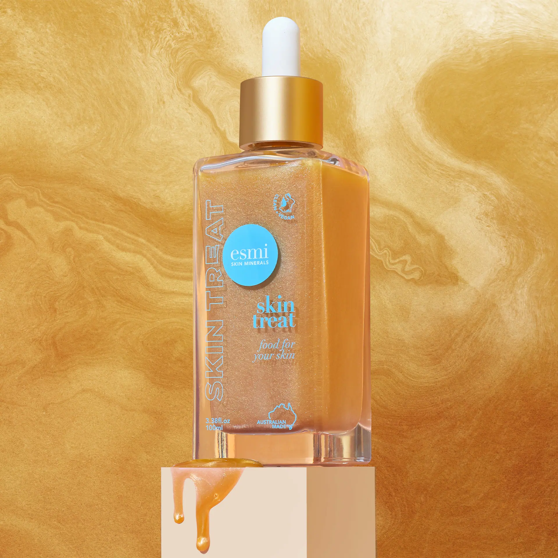Esmi Skin Minerals Golden Glow Illumination Body Oil 100ml
