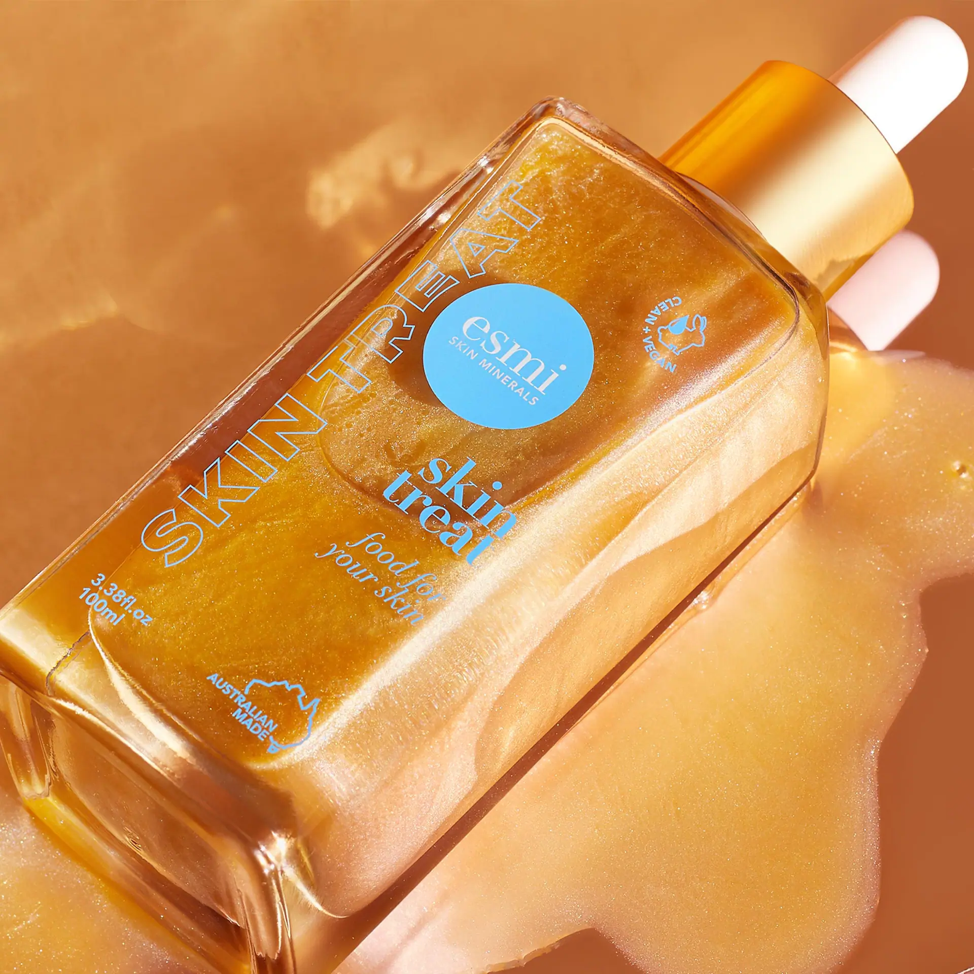 Esmi Skin Minerals Golden Glow Illumination Body Oil 100ml