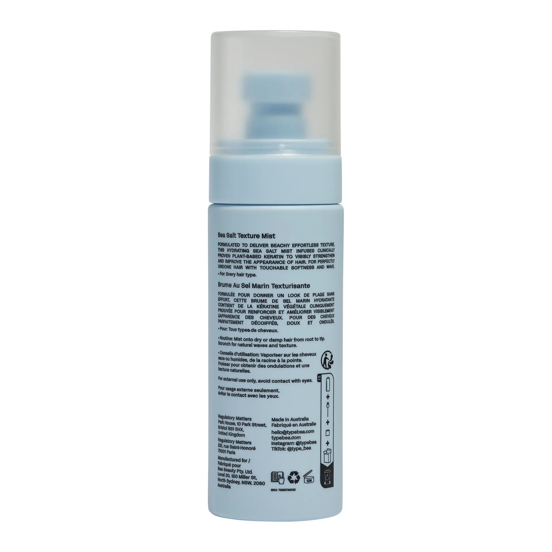 Typebea S2 Sea Salt Texture Mist