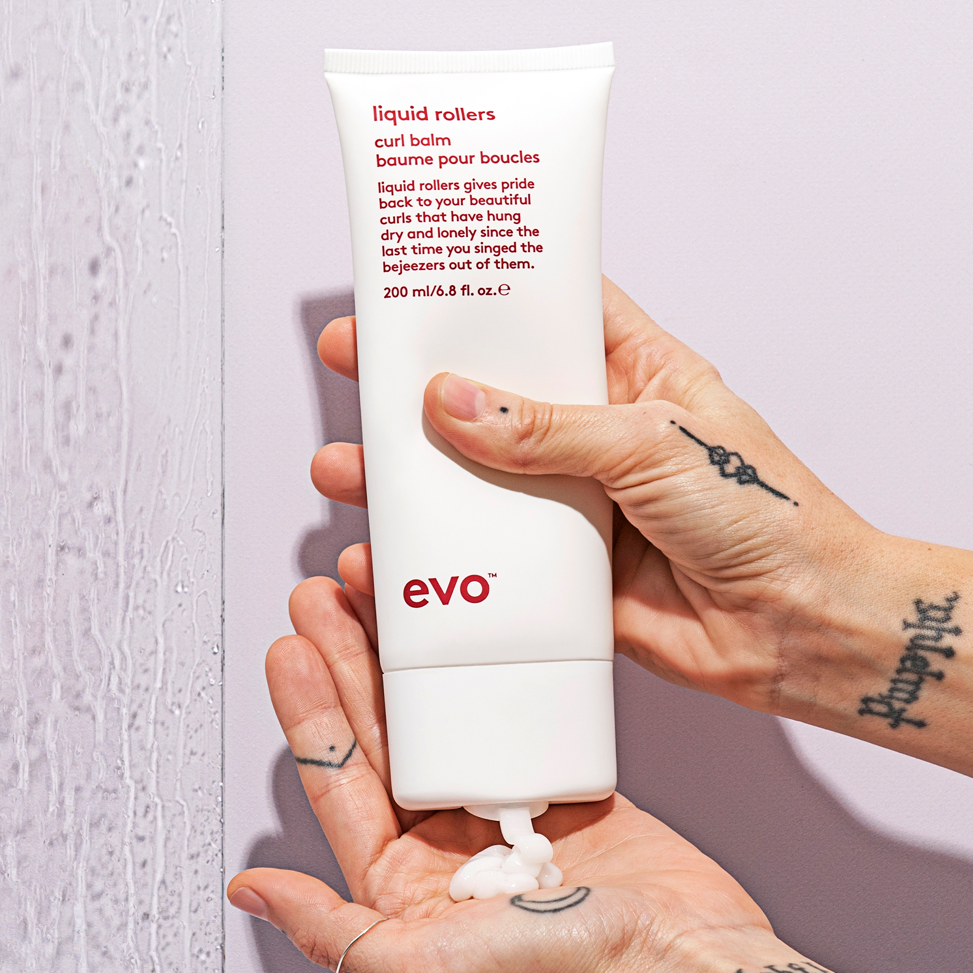 evo liquid rollers curl balm 200ml