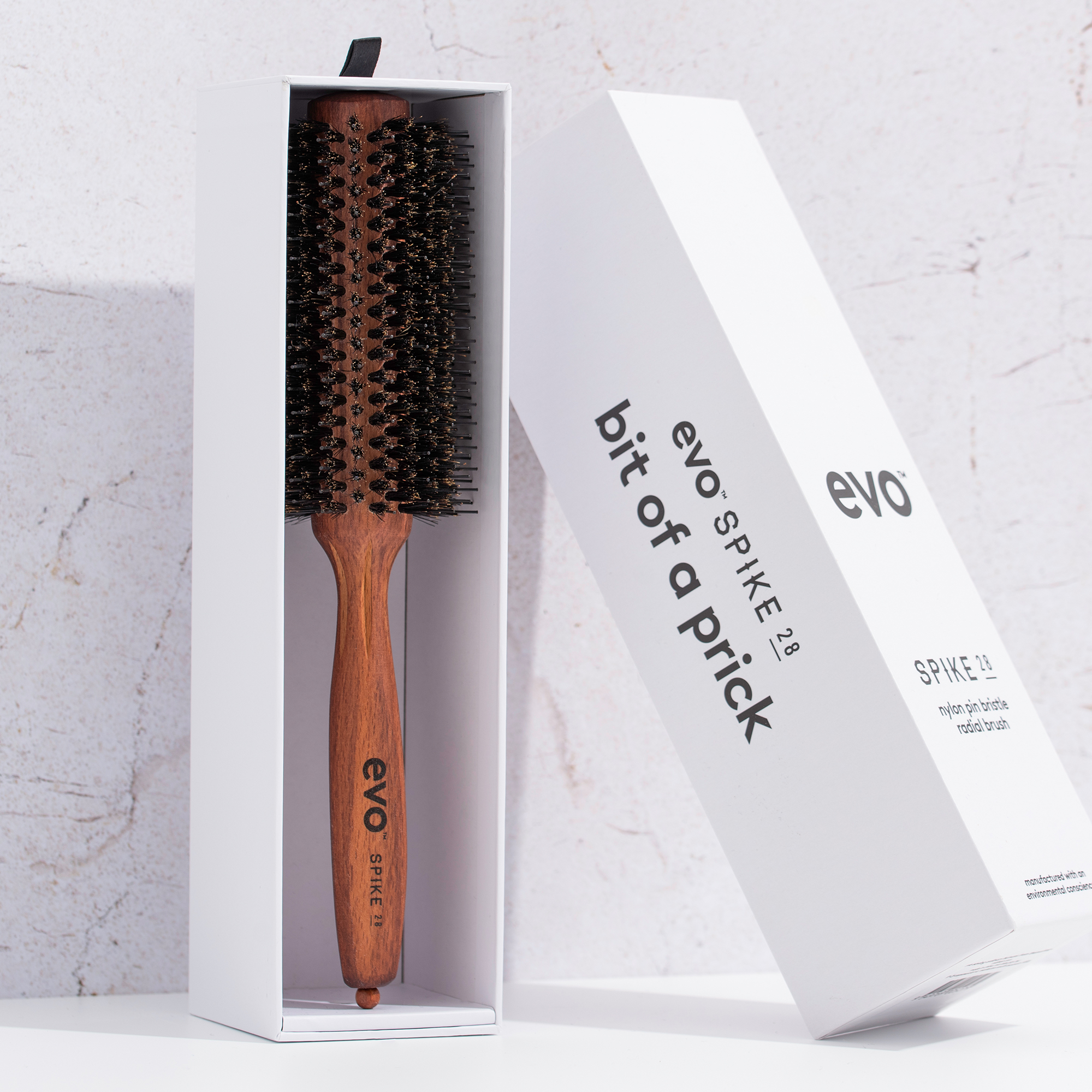 evo spike 28mm radial brush