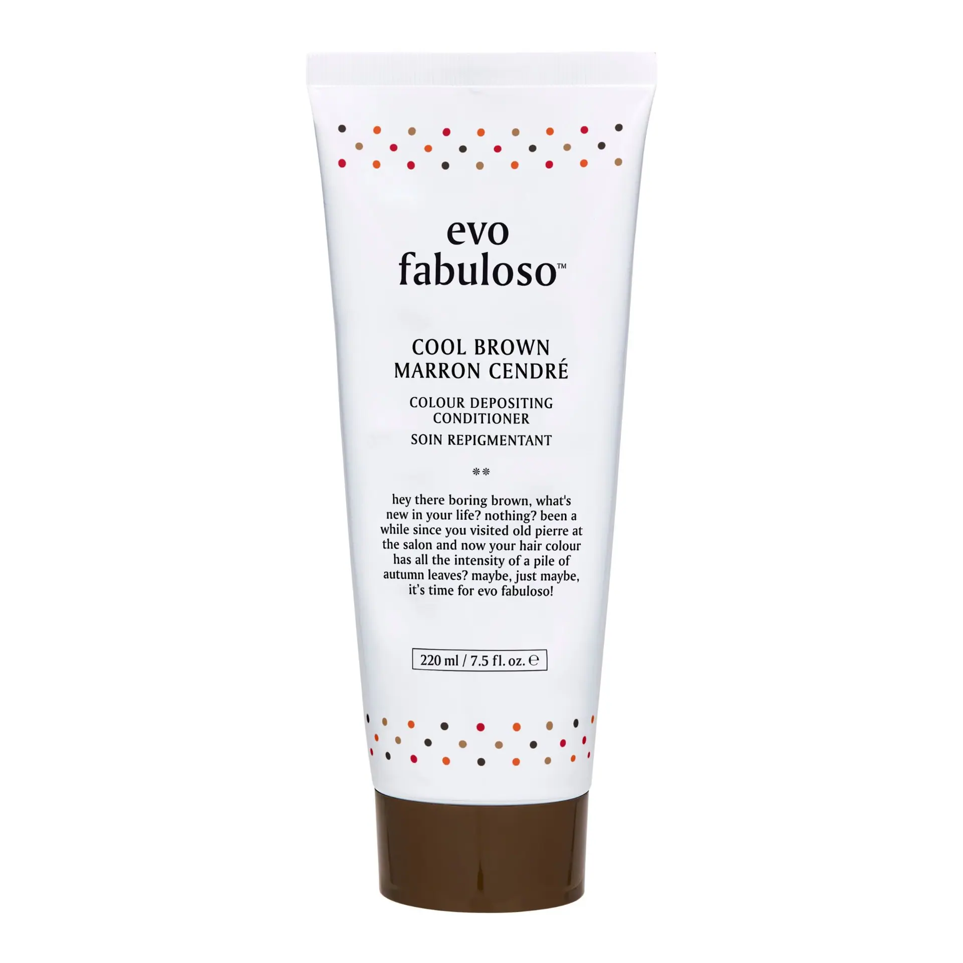 evo fabuloso Colour Depositing Hair Conditioner - Cool Brown 220ml