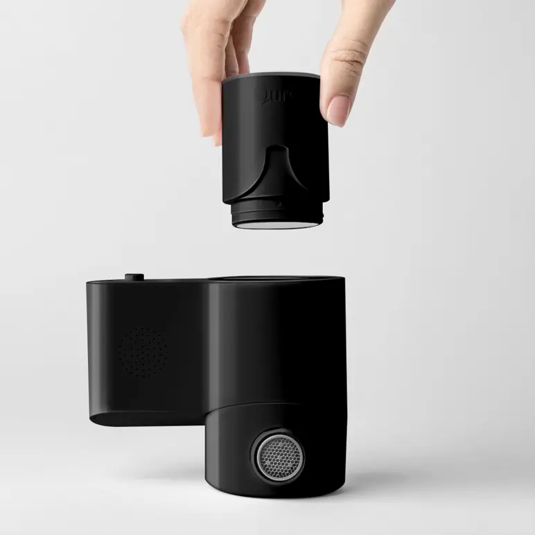 Qure Skincare Faucet Filter Black Refill