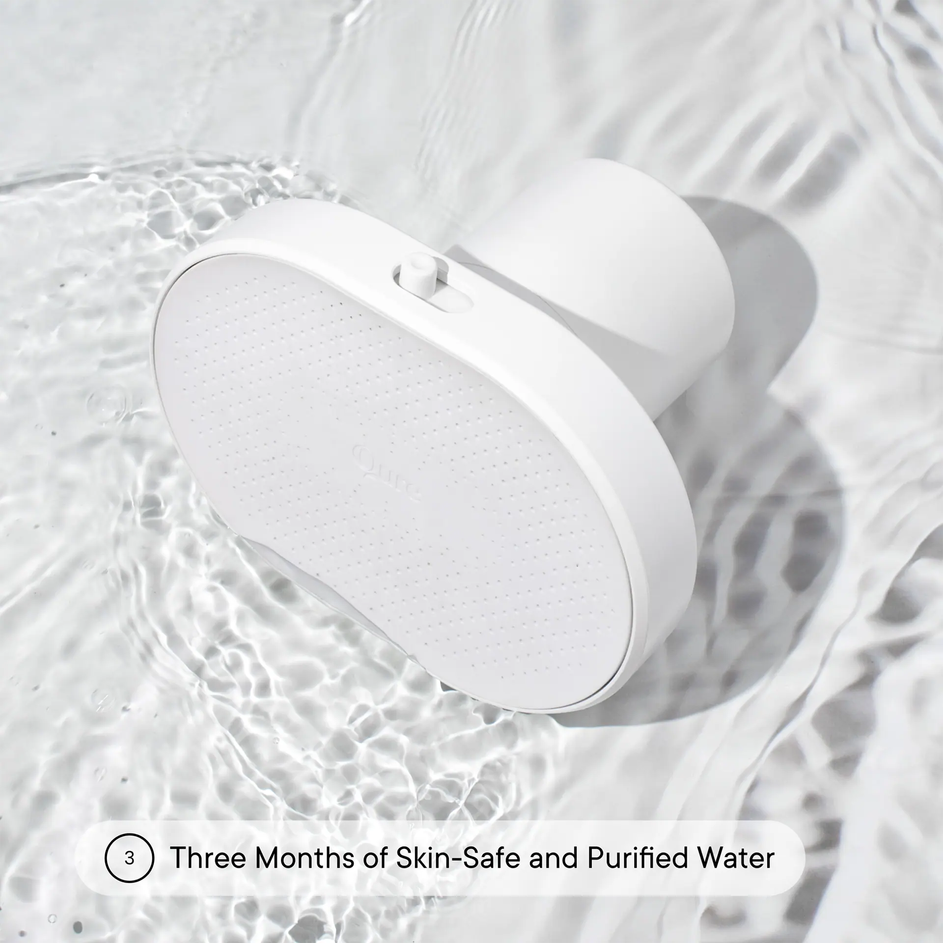 Qure Skincare Shower Filter White