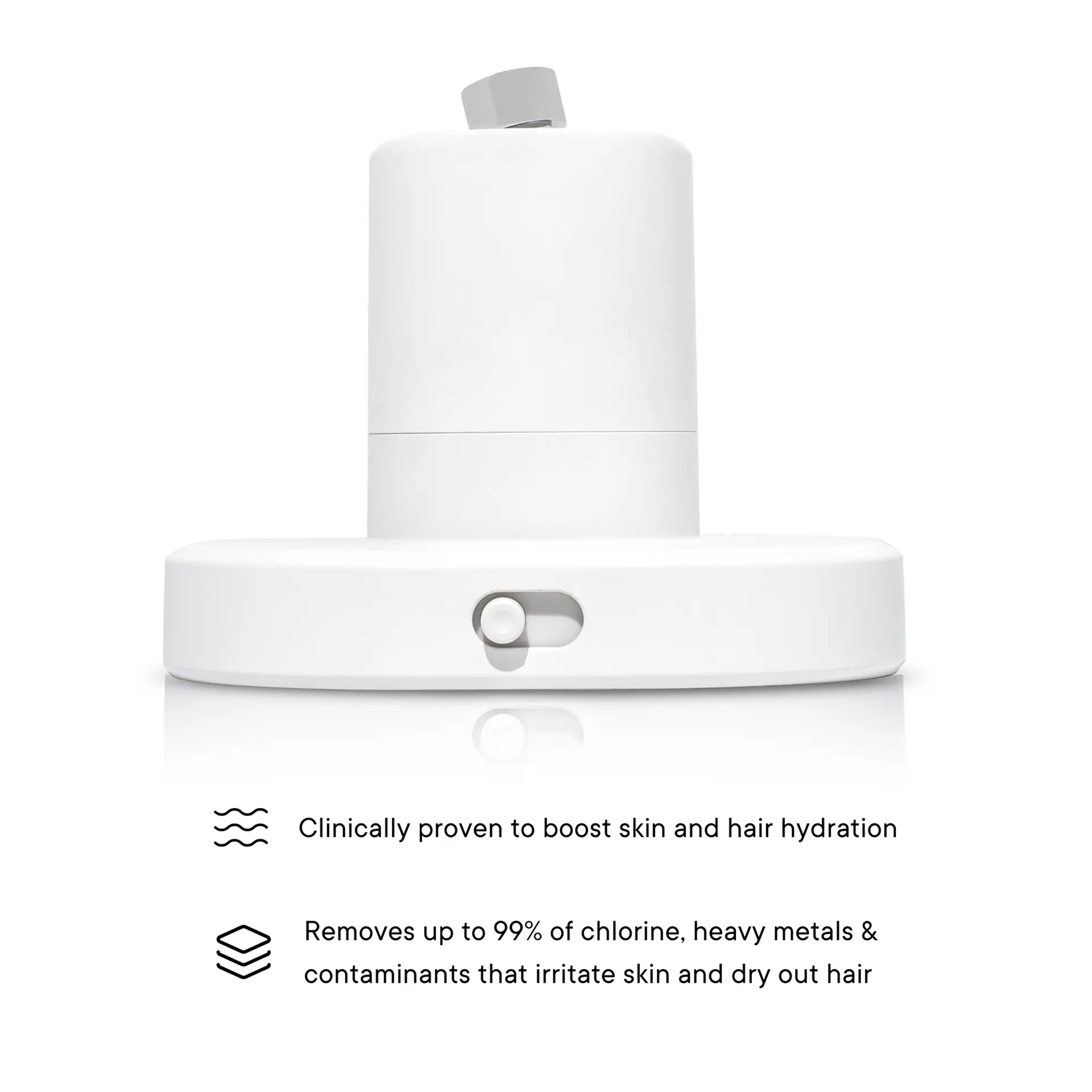Qure Skincare Shower Filter White